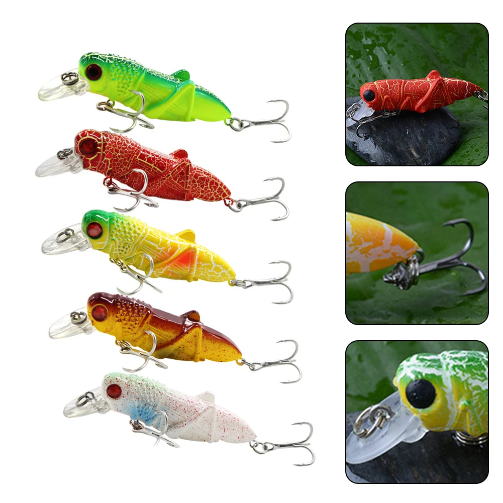 1pcs 5cm 3g Grasshopper Insect Fishing Lures Flying Wobbler Lure Hard Bait Lifelike Artificial Bait Bass Swimbait Pesca Fishing
1pcs 5cm 3g Grasshopper Insect Fishing Lures Flying Wobbler Lure Hard Bait Lifelike Artificial Bait Bass Swimbait Pesca Fishing