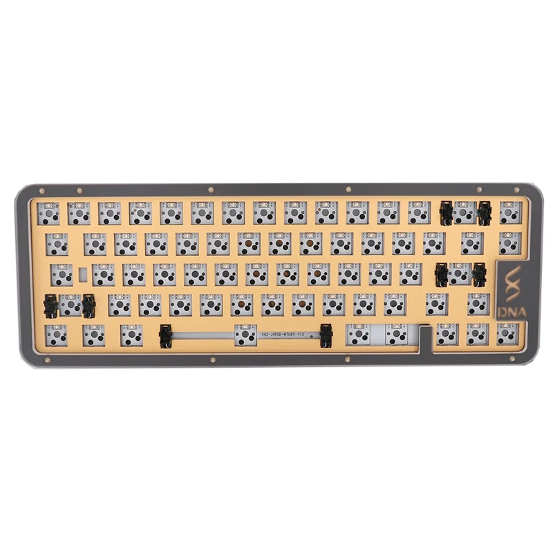 DNA DNA65 Mechanical Keyboard Kit 65% Hot Swappable Switch RGB Led Patch Lamp Support Drive Customization
DNA DNA65 Mechanical Keyboard Kit 65% Hot Swappable Switch RGB Led Patch Lamp Support Drive Customization