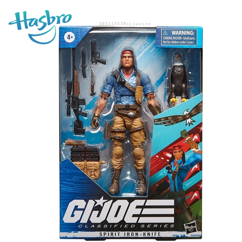 

В наличии Hasbro G.I. Джо Ги Джо классифицированная серия 36 Дух Железный нож экшн-фигурка Модель Игрушка коллекция хобби подарок