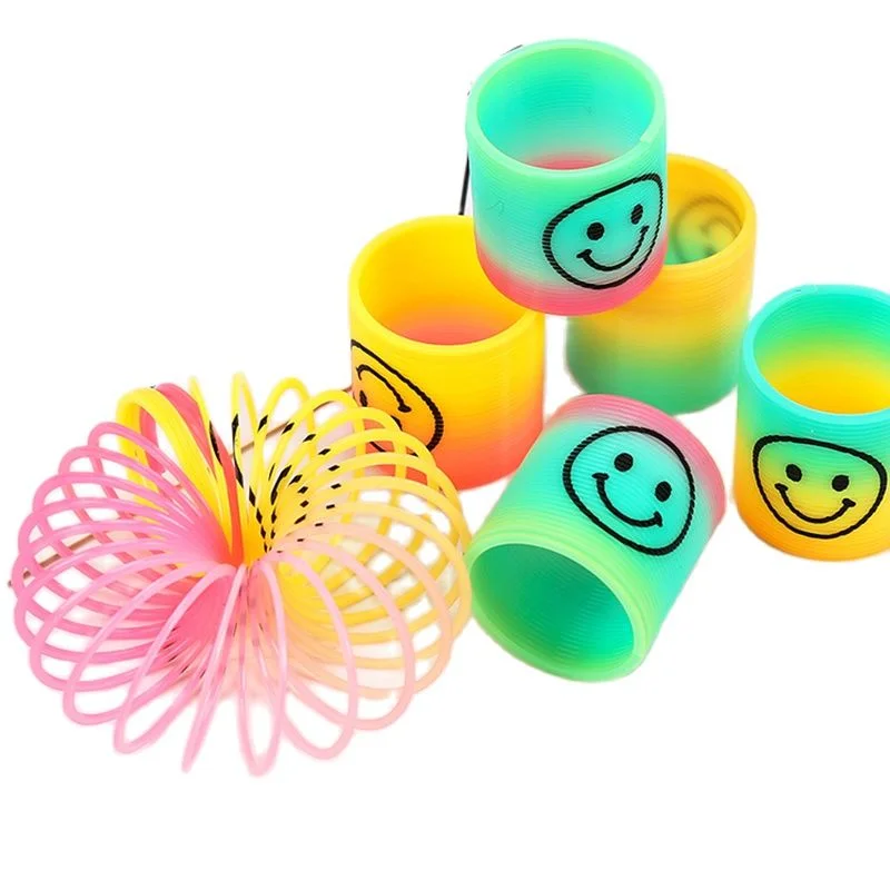 Rainbow Magic Spring 10Pcs Colorful Rainbow Neon Plastic Spring Toys Party Supplies Boys Girls Easter Halloween Gift Toys
Rainbow Magic Spring 10Pcs Colorful Rainbow Neon Plastic Spring Toys Party Supplies Boys Girls Easter Halloween Gift Toys