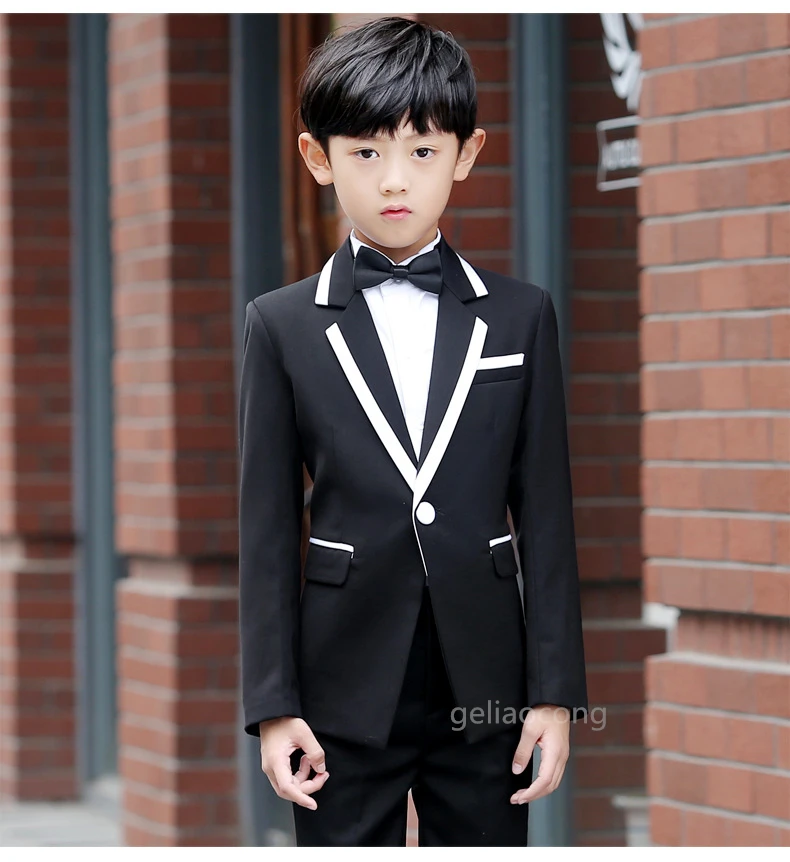 Black/White Formal Baby Boy Wedding Suits 2 Piece Dresses Children Christmas Costume Tuxedo Kids Business Clothes
Black/White Formal Baby Boy Wedding Suits 2 Piece Dresses Children Christmas Costume Tuxedo Kids Business Clothes
