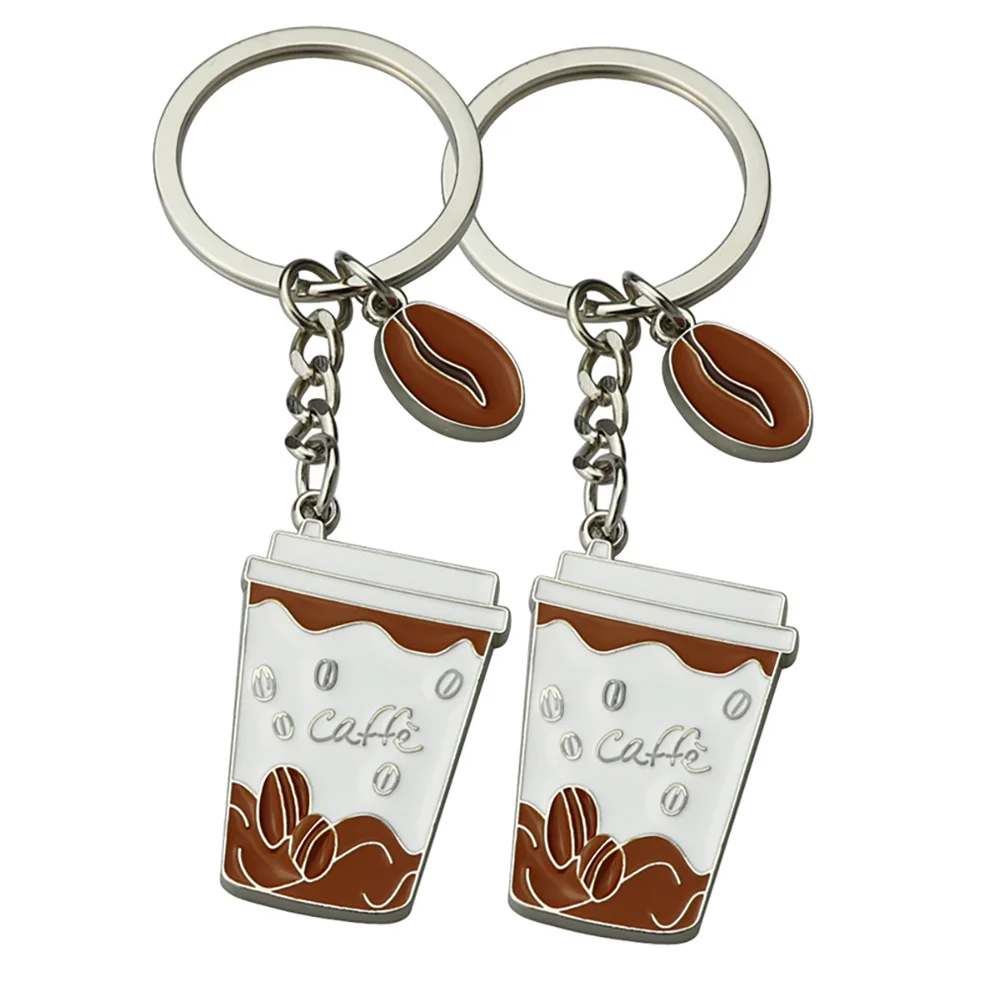 2pcs Coffee Keychain Creative Coffee Mug Shaped Key Ring Pendant Charms Gift for Bag Belt Loop Accessory Backpack Hooks Hanging
2pcs Coffee Keychain Creative Coffee Mug Shaped Key Ring Pendant Charms Gift for Bag Belt Loop Accessory Backpack Hooks Hanging