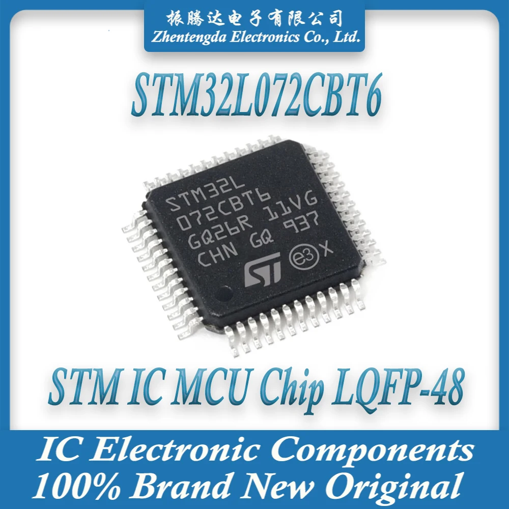 STM32L072CBT6 STM32L072CB STM32L072C STM32L072 STM32L STM32 STM IC MCU Chip LQFP-48
STM32L072CBT6 STM32L072CB STM32L072C STM32L072 STM32L STM32 STM IC MCU Chip LQFP-48