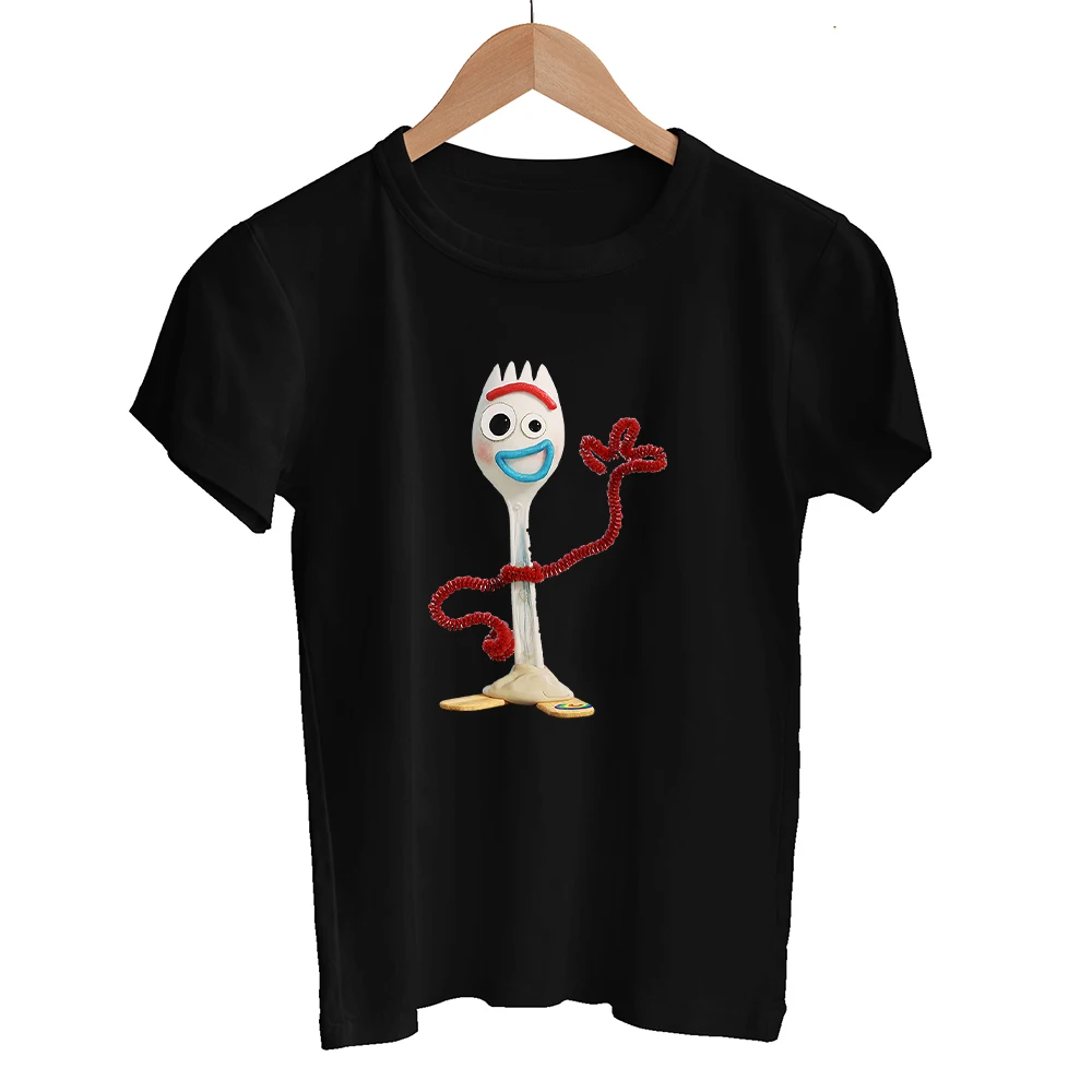 Summer New Products Women T-Shirt Short Sleeve Disney Toy Story Series Forky Cartoon Printing Outdoor Trend T Shirts Female Cute
Summer New Products Women T-Shirt Short Sleeve Disney Toy Story Series Forky Cartoon Printing Outdoor Trend T Shirts Female Cute