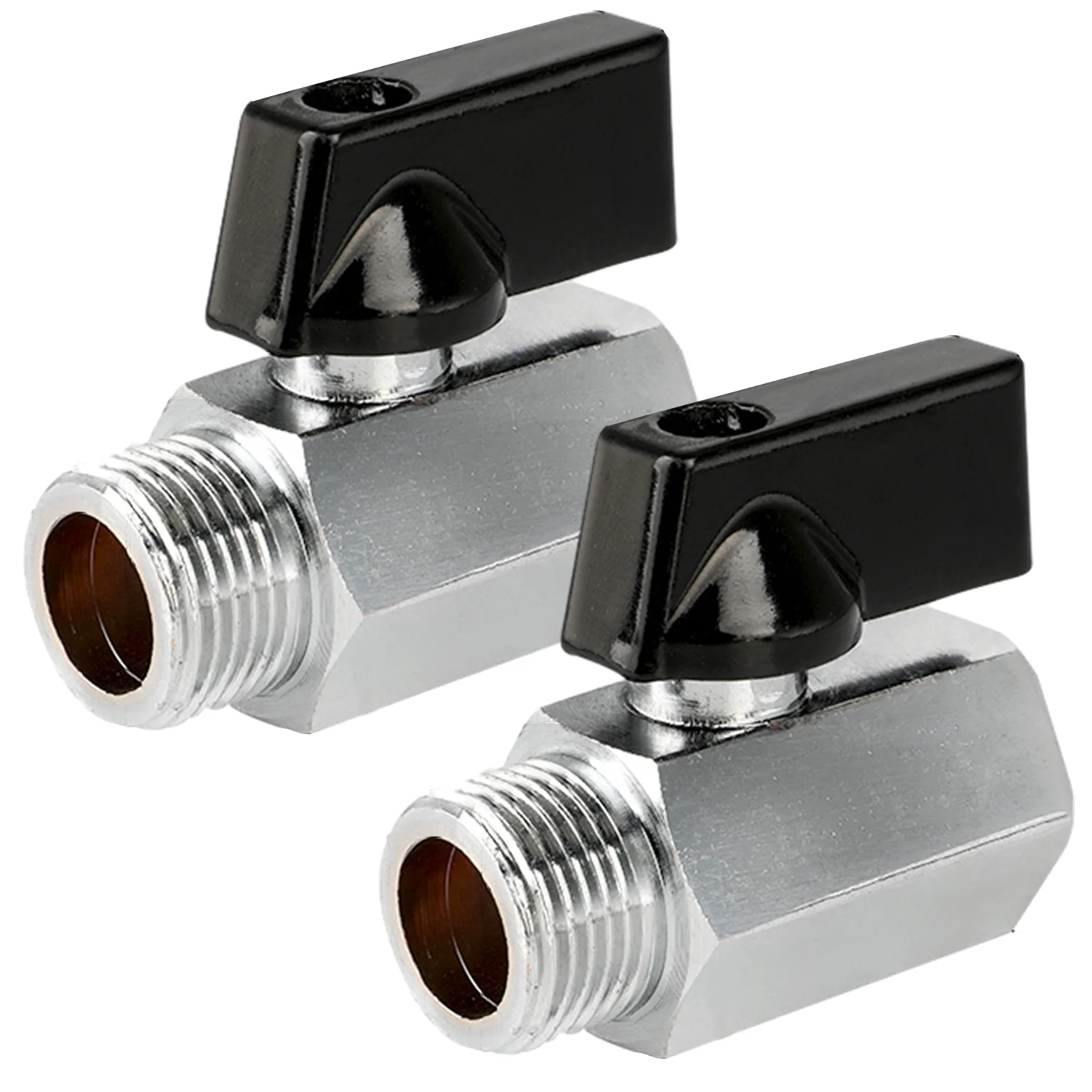 2pcs Female Heavy Duty Water Control Plumbing Brass Mini Thread Pipe Fitting Male Ball Valve Switch Shut Off Home High Pressure
2pcs Female Heavy Duty Water Control Plumbing Brass Mini Thread Pipe Fitting Male Ball Valve Switch Shut Off Home High Pressure