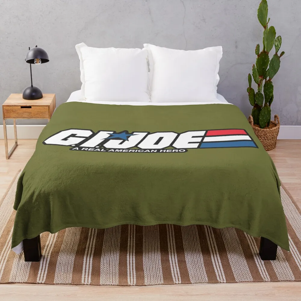 

GiJoe Logo Throw Blanket Designer Blankets Brand Blankets