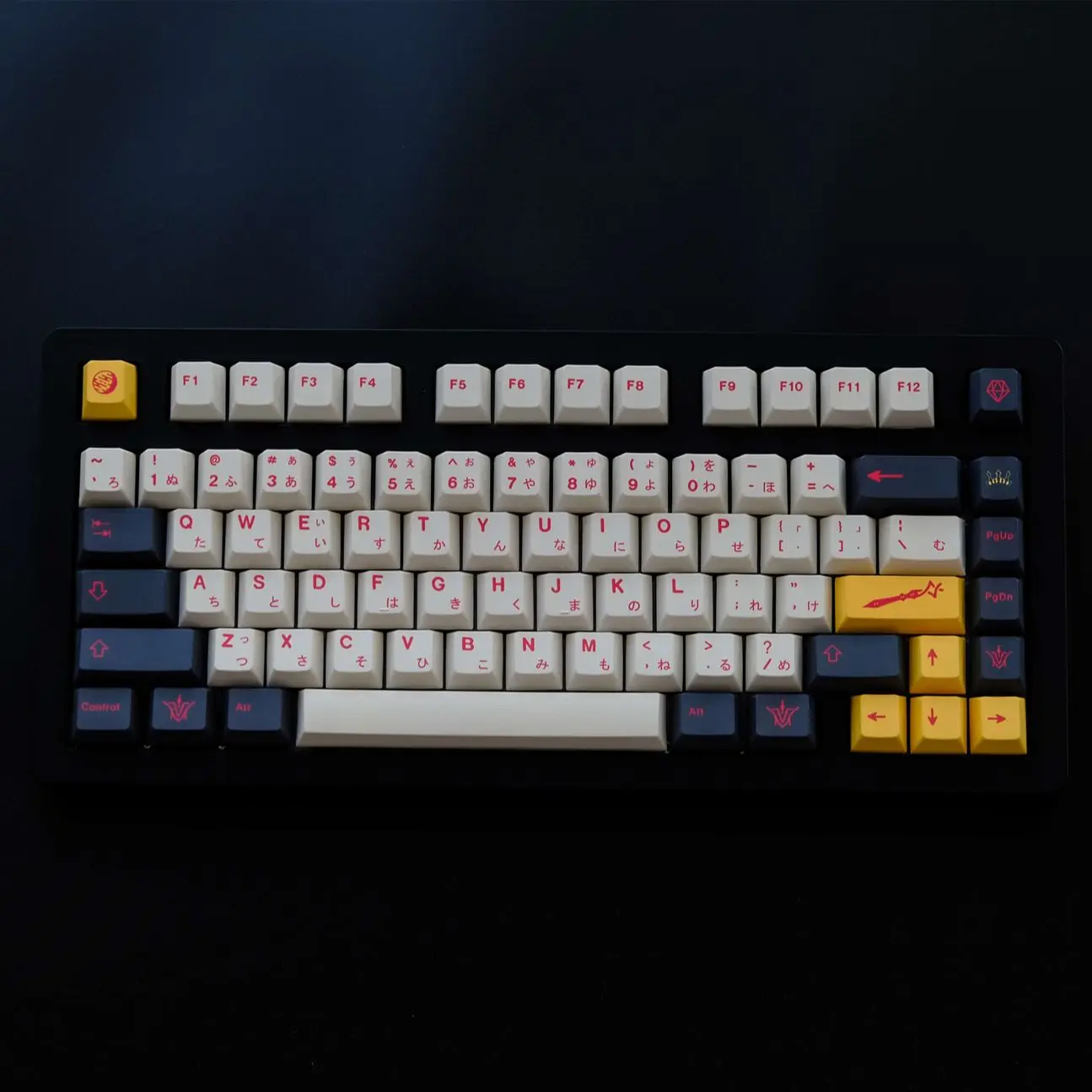 GMK Lshtar Keycaps, 134 Keys PBT Keycaps Cherry Profile DYE-SUB Personalized GMK Keycaps For Mechanical Keyboard
GMK Lshtar Keycaps, 134 Keys PBT Keycaps Cherry Profile DYE-SUB Personalized GMK Keycaps For Mechanical Keyboard
