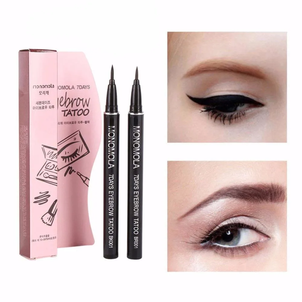 1Pc Eyebrow Outline Painting Eye Brow Tattoo Pen Keep 7 Days Waterproof Sketch Makeup Ink Liquid
1Pc Eyebrow Outline Painting Eye Brow Tattoo Pen Keep 7 Days Waterproof Sketch Makeup Ink Liquid
