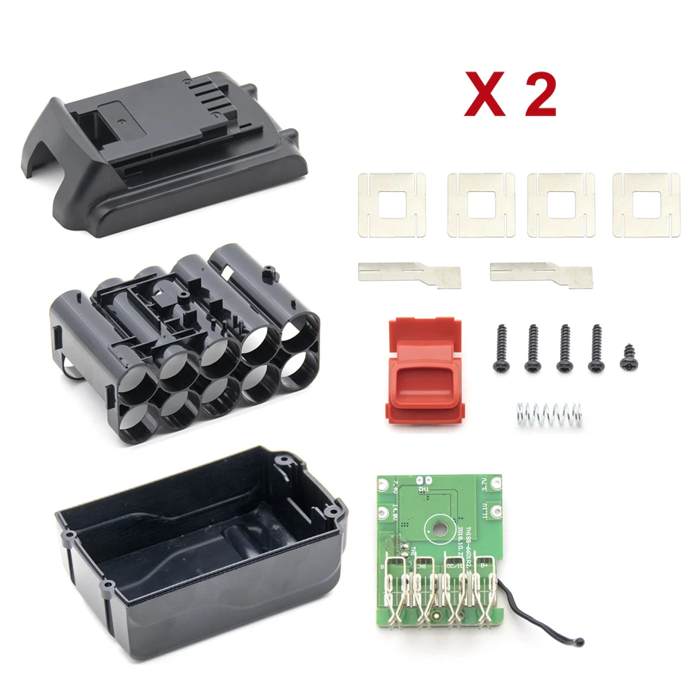 Two Packs 20V Battery Case BMS for BLACK+DECKER 20V Lithium-Ion Battery LB2X4020 LBXR2020-OPE for Black Decker 20V Power Tools
Two Packs 20V Battery Case BMS for BLACK+DECKER 20V Lithium-Ion Battery LB2X4020 LBXR2020-OPE for Black Decker 20V Power Tools