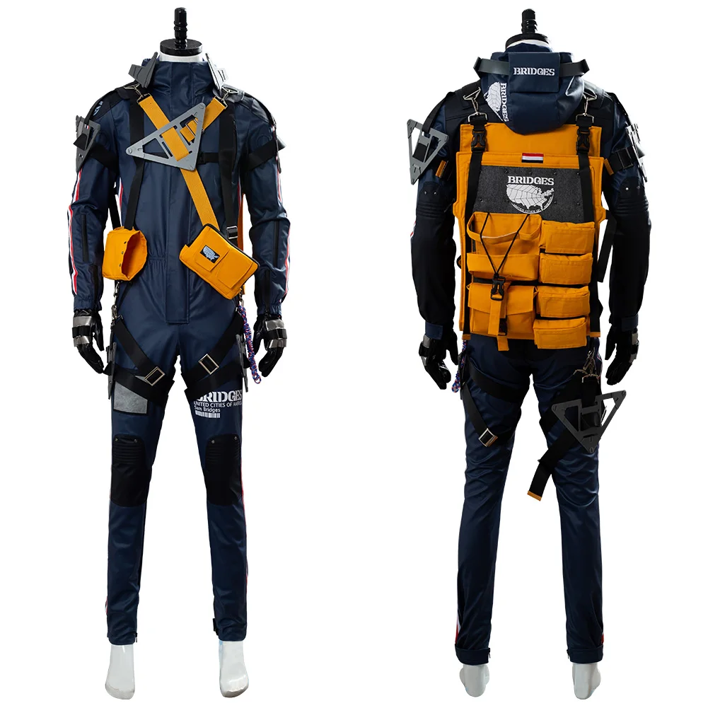 Death Cosplay Stranding Sam Norman Reedus Costume Suit Adult Men Male Halloween Carnival costumes
Death Cosplay Stranding Sam Norman Reedus Costume Suit Adult Men Male Halloween Carnival costumes