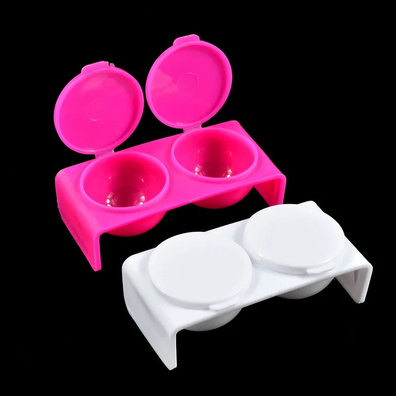 Practical Twin Dappen Dish For Nail Art Acrylic Bowl Cup Plastic Manicure Monomer Tool Brushes Washing Container Manicure Tool
Practical Twin Dappen Dish For Nail Art Acrylic Bowl Cup Plastic Manicure Monomer Tool Brushes Washing Container Manicure Tool