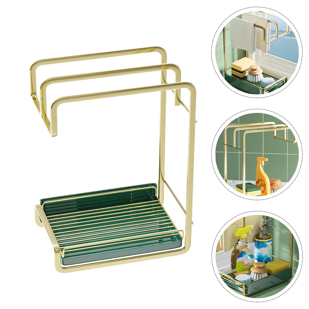 Wall Hanging Drain Rack Punch Storage Rack Practical Duster Cloth Drying Rack
Wall Hanging Drain Rack Punch Storage Rack Practical Duster Cloth Drying Rack