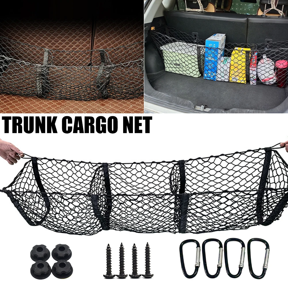 3 /4 Pockets Car Back Rear Truck Storage Mesh Net Stretchy Trunk Organizer Net Luggage Holder for SUV Pickup
3 /4 Pockets Car Back Rear Truck Storage Mesh Net Stretchy Trunk Organizer Net Luggage Holder for SUV Pickup