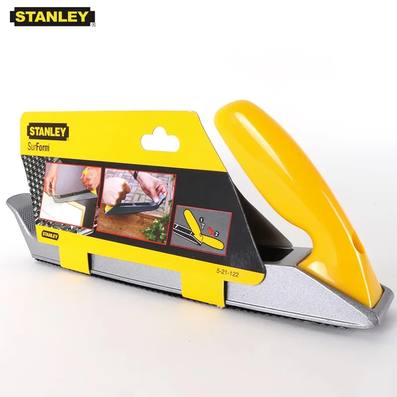 Stanley 1-Piece 21-122 12" Surform Combi Plane Metal Body Carpentry wood Gypsum Tools Reversible Plastic Handle,File,10" Blade
Stanley 1-Piece 21-122 12" Surform Combi Plane Metal Body Carpentry wood Gypsum Tools Reversible Plastic Handle,File,10" Blade