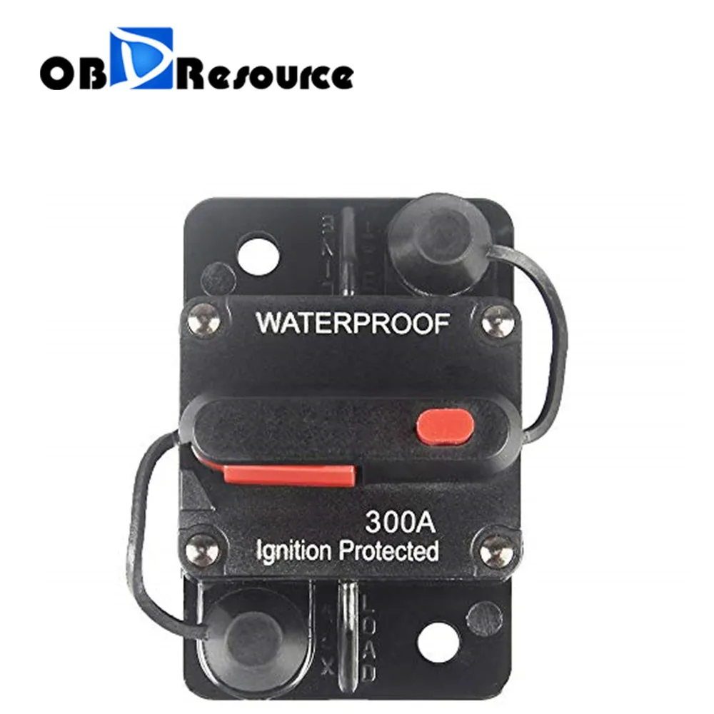 30-300A AMP Circuit Breaker Dual Battery IP67 Waterproof 12V 24V Fuse Manual Reset Car Circuit Breaker
30-300A AMP Circuit Breaker Dual Battery IP67 Waterproof 12V 24V Fuse Manual Reset Car Circuit Breaker