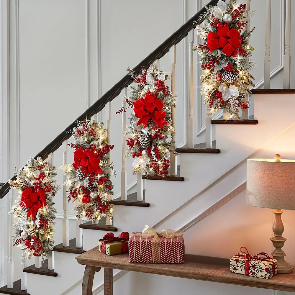 Christmas Wreath Christmas Red Fruit Simulation Flower Home Decoration Holiday Wedding Decorations Iintel Wall Fireplace Wreath
Christmas Wreath Christmas Red Fruit Simulation Flower Home Decoration Holiday Wedding Decorations Iintel Wall Fireplace Wreath
