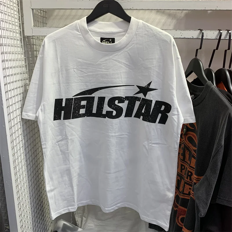Hellstar Y2k White T-shirt Best Quality Hip Hop Vintage Cotton Casual Tops Mens Womens Oversized Helltar Short Sleeve T-Shirt
Hellstar Y2k White T-shirt Best Quality Hip Hop Vintage Cotton Casual Tops Mens Womens Oversized Helltar Short Sleeve T-Shirt