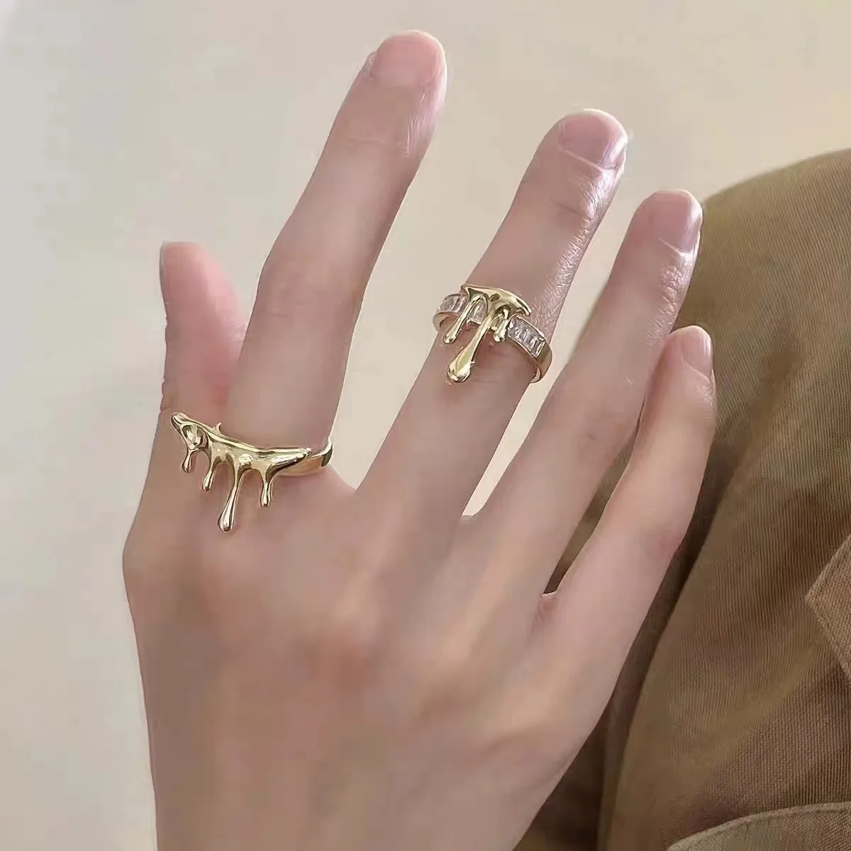 

Индивидуальные темпераментные модные регулируемые кольца на палец, лидер продаж, женские серебряные кольца, Ювелирное кольцо