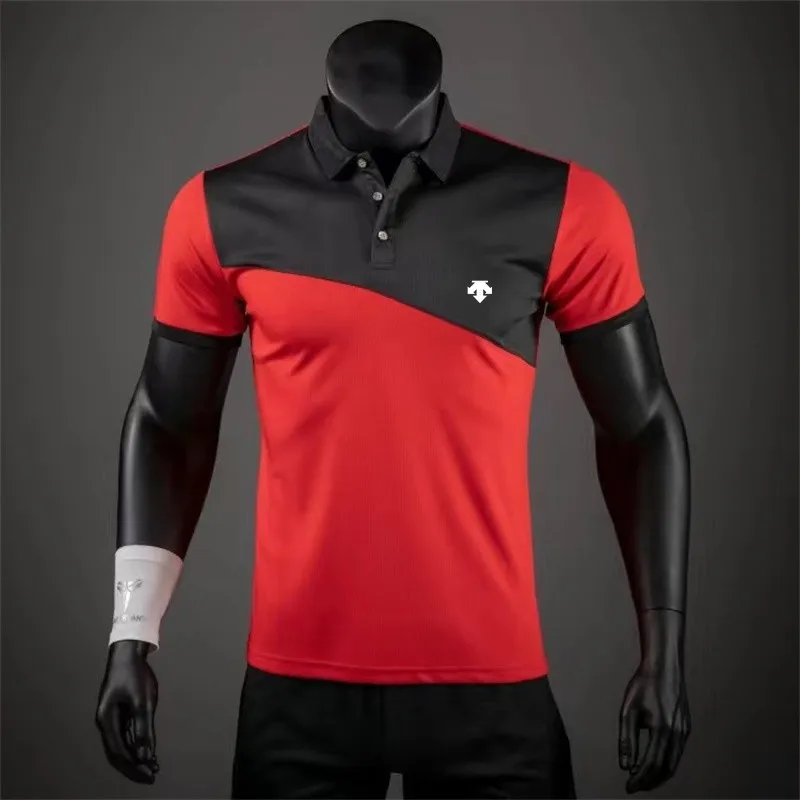 New Mens Golf T-shirt Summer Short Sleeve Soft Breathable Fashion Loose Golf Polo Shirts Casual Business Golf Wear Man Tops Tees
New Mens Golf T-shirt Summer Short Sleeve Soft Breathable Fashion Loose Golf Polo Shirts Casual Business Golf Wear Man Tops Tees
