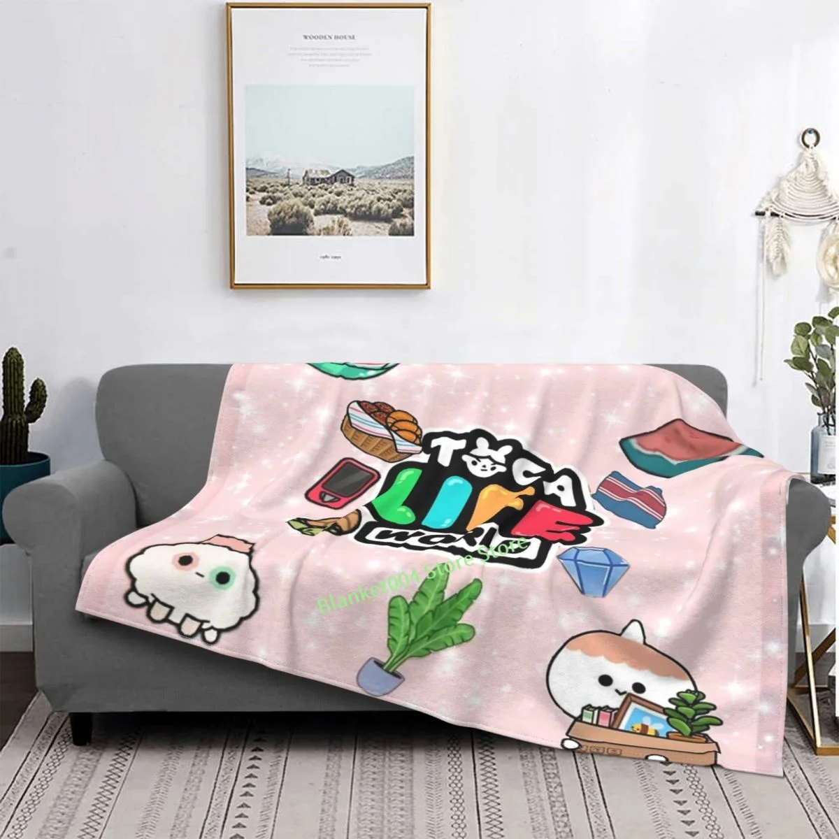 Toca Boca - Toca Boca 2021 - Toca Life World Throw Blanket Sheets On The Bed Blanket On The Sofa Decorative Bedspreads
Toca Boca - Toca Boca 2021 - Toca Life World Throw Blanket Sheets On The Bed Blanket On The Sofa Decorative Bedspreads