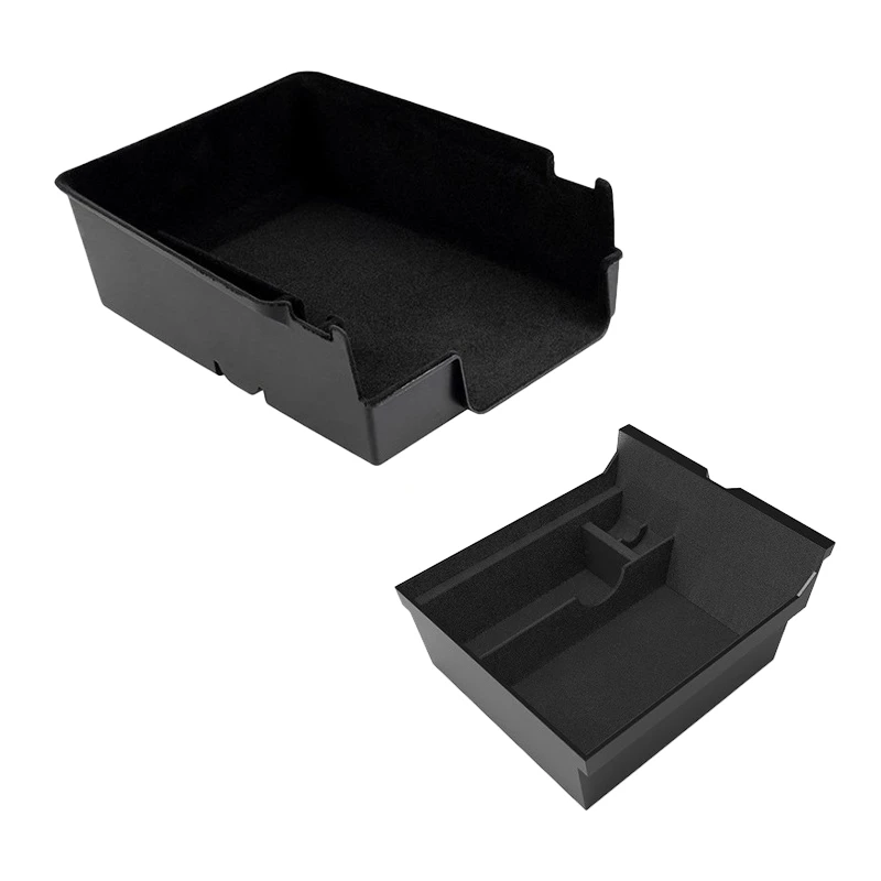 Center Console Organizer Tray for 2021 Tesla Model 3 Y Accessories Flocking Front and Rear Armrest Storage Box, 2PCS
Center Console Organizer Tray for 2021 Tesla Model 3 Y Accessories Flocking Front and Rear Armrest Storage Box, 2PCS