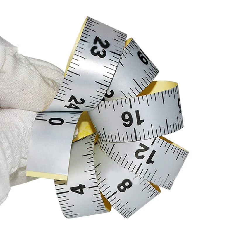 Self-Adhesive Measuring Tape Double Scale Stick on Workbench Ruler Table Sticky Tape Measure Woodworking Saw Drafting 
Self-Adhesive Measuring Tape Double Scale Stick on Workbench Ruler Table Sticky Tape Measure Woodworking Saw Drafting