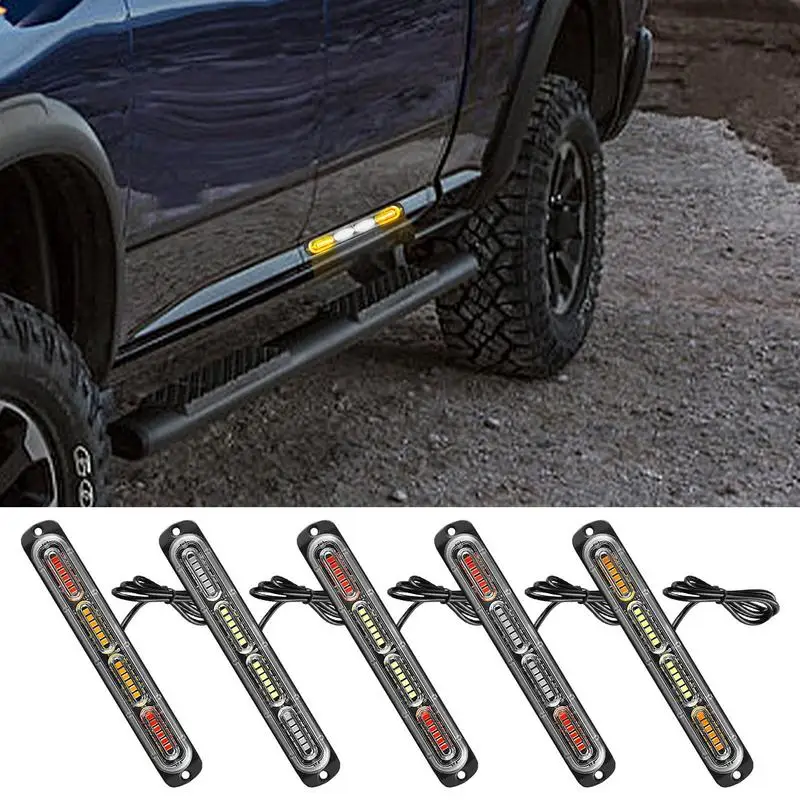 LED Strobe Lights For Trucks Auto Flashing Warning Light Bar Traffic Safety Strobe Signal Lamp Vehicles Double-Color Light
LED Strobe Lights For Trucks Auto Flashing Warning Light Bar Traffic Safety Strobe Signal Lamp Vehicles Double-Color Light