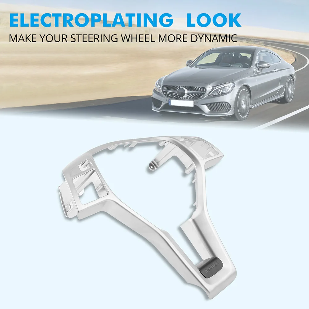 Car Steering Wheel Insert Trim Cover Sticker Interior Ornaments For Mercedes-Benz W204 W212 C E CLA 2012-14 C218
Car Steering Wheel Insert Trim Cover Sticker Interior Ornaments For Mercedes-Benz W204 W212 C E CLA 2012-14 C218