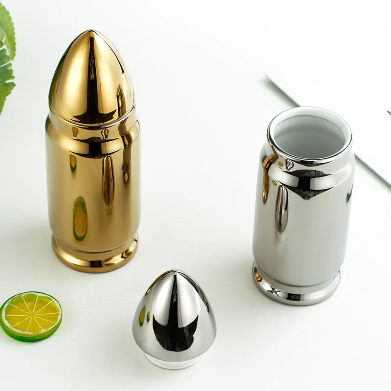 Bullet Cup Ceramic Mug Rocket Shaped Ceramic Mug Multifunctional Cup LOGO Cup Ceramic Mug Coffee Cup
Bullet Cup Ceramic Mug Rocket Shaped Ceramic Mug Multifunctional Cup LOGO Cup Ceramic Mug Coffee Cup