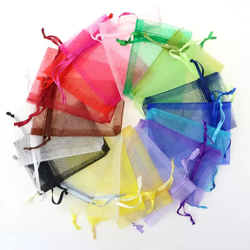 50Pcs Gift Organza Bag Jewelry Packaging Candy Wedding Party Goodie Packing Favors Cake Pouches Drawable Bags Present For Sweets
50Pcs Gift Organza Bag Jewelry Packaging Candy Wedding Party Goodie Packing Favors Cake Pouches Drawable Bags Present For Sweets
