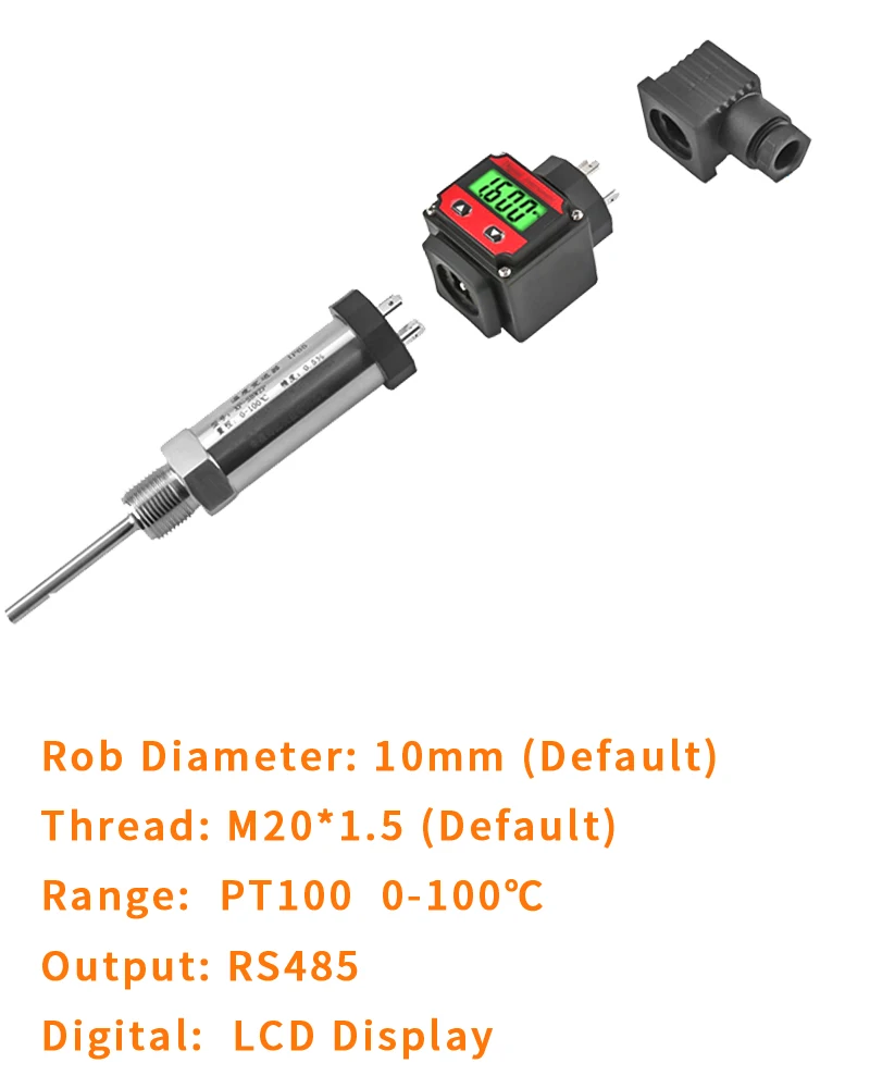 Цифровой датчик температуры PT100 Qidian Auto
Цифровой датчик температуры PT100 Qidian Auto