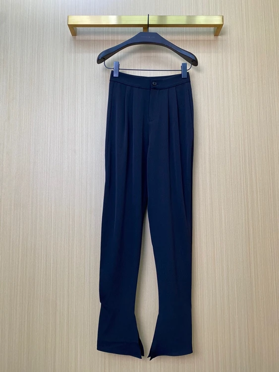2022 new women's fashion trendy trousers waist slit fashion super long style casual trousers 219
2022 new women's fashion trendy trousers waist slit fashion super long style casual trousers 219