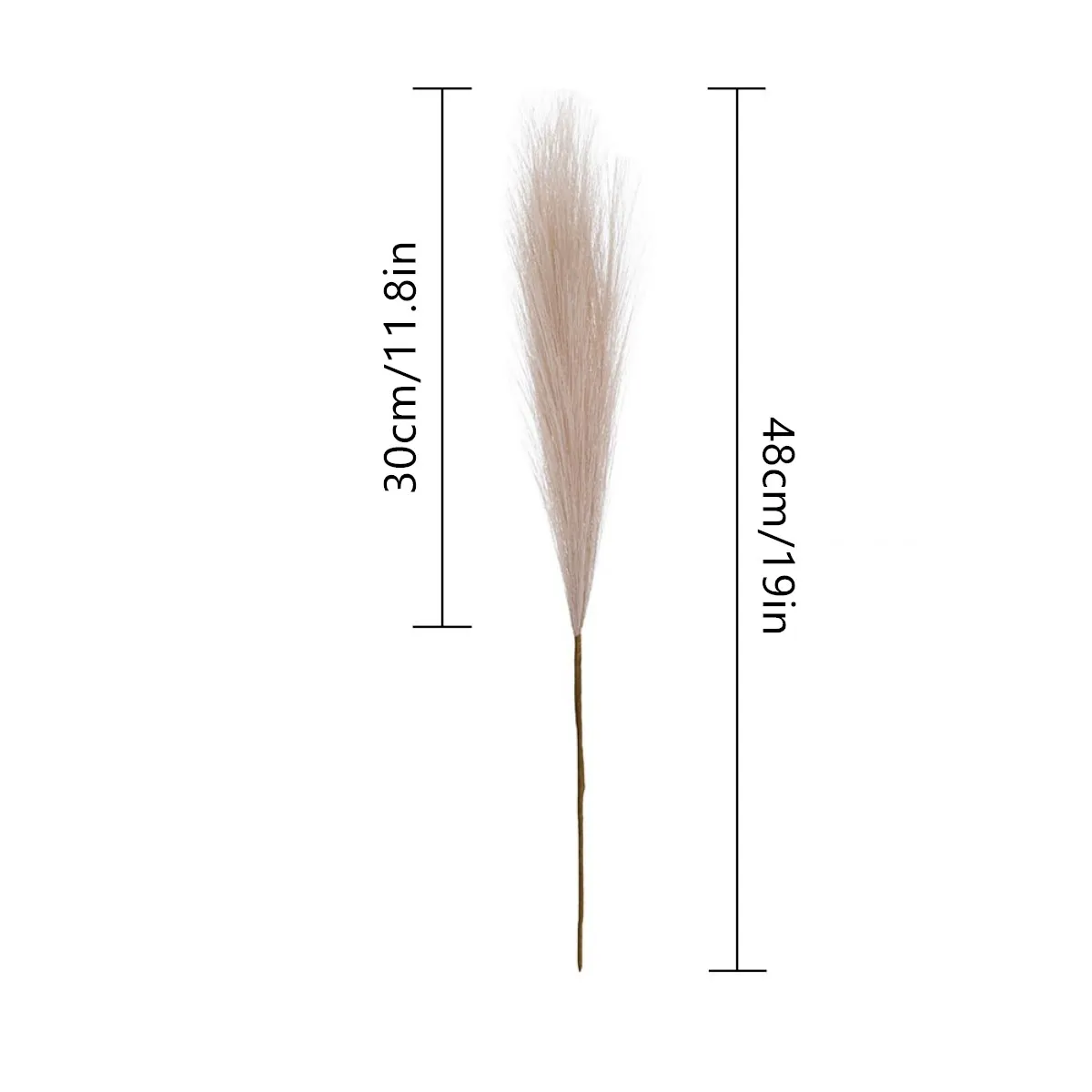 12PCS Pampas Grass Artificial, 19"/48cm Tall Pampas Grass Decor, Faux Pampas Grass Fluffy Fake Plants Decorative
12PCS Pampas Grass Artificial, 19"/48cm Tall Pampas Grass Decor, Faux Pampas Grass Fluffy Fake Plants Decorative