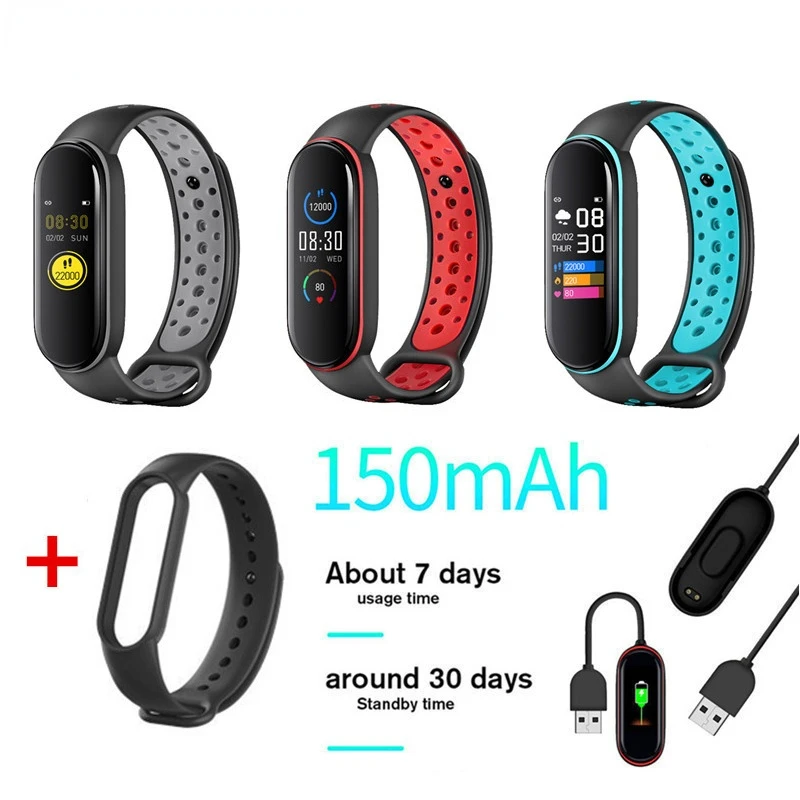 M6 Smart Watch Men Women Fashion Sports Smartwatch IP68 Waterproof Swim Watches Pedometer Heart Rate Blood Pressure Bracelet
M6 Smart Watch Men Women Fashion Sports Smartwatch IP68 Waterproof Swim Watches Pedometer Heart Rate Blood Pressure Bracelet