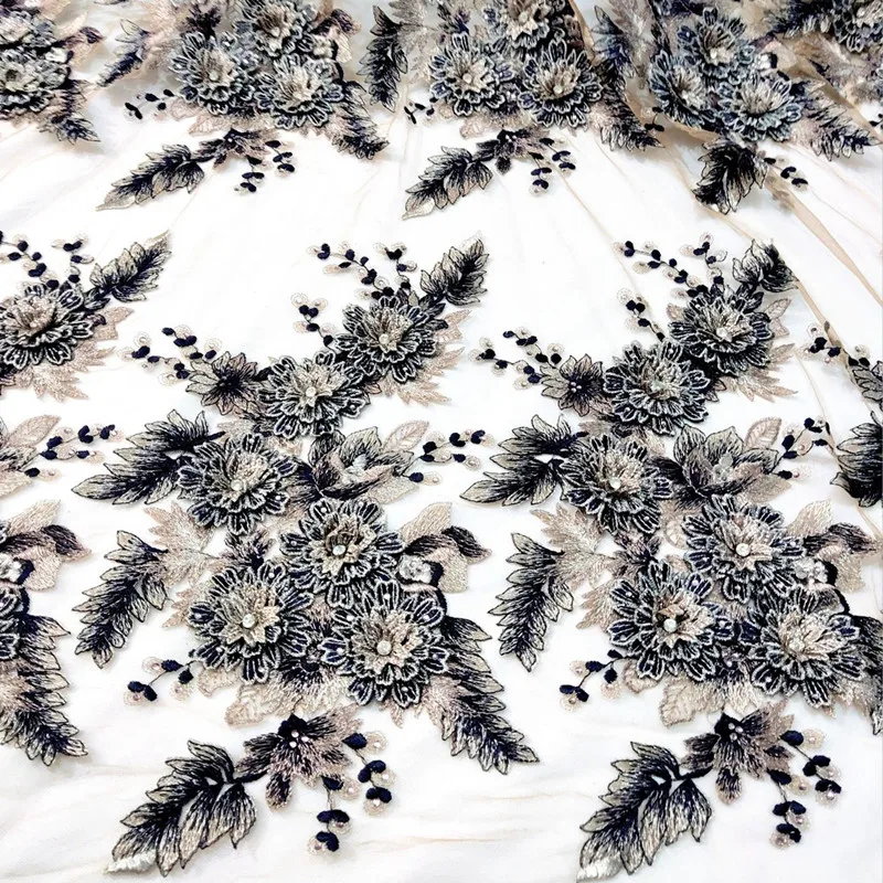 1Pcs Blue Black 3D Flower Bead Embroidery Patch Large Applique Sewing Wedding Dress Cloth Mesh Fabrics Lace Patches Decor Craft
1Pcs Blue Black 3D Flower Bead Embroidery Patch Large Applique Sewing Wedding Dress Cloth Mesh Fabrics Lace Patches Decor Craft