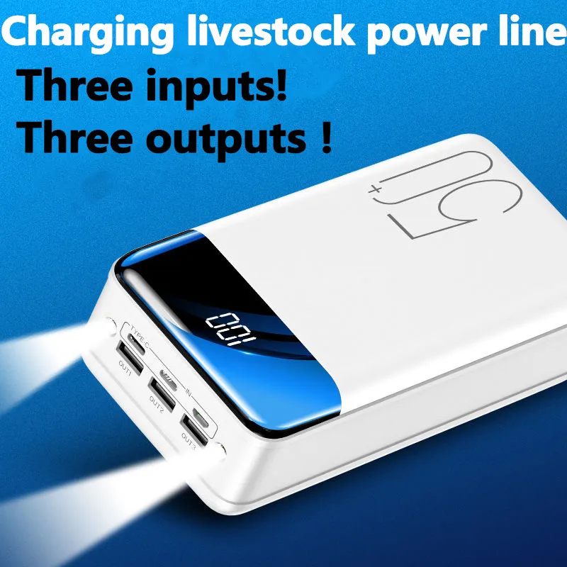 2023 New 100000 Mhmah Large-capacity Charging Bank Fast Charging Mobile Power Universal 5v2.1a Fast Charging+free Shipping
2023 New 100000 Mhmah Large-capacity Charging Bank Fast Charging Mobile Power Universal 5v2.1a Fast Charging+free Shipping
