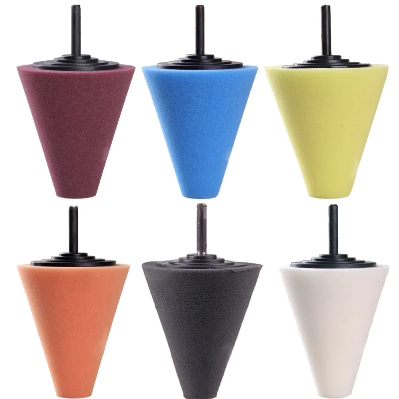 Auto Wheel Polishing Sponge Used for Electric Drill Burnishing Ball Polishing Cone Car Hub Buffing Sponge Pad Auto Wash Cleaning
Auto Wheel Polishing Sponge Used for Electric Drill Burnishing Ball Polishing Cone Car Hub Buffing Sponge Pad Auto Wash Cleaning