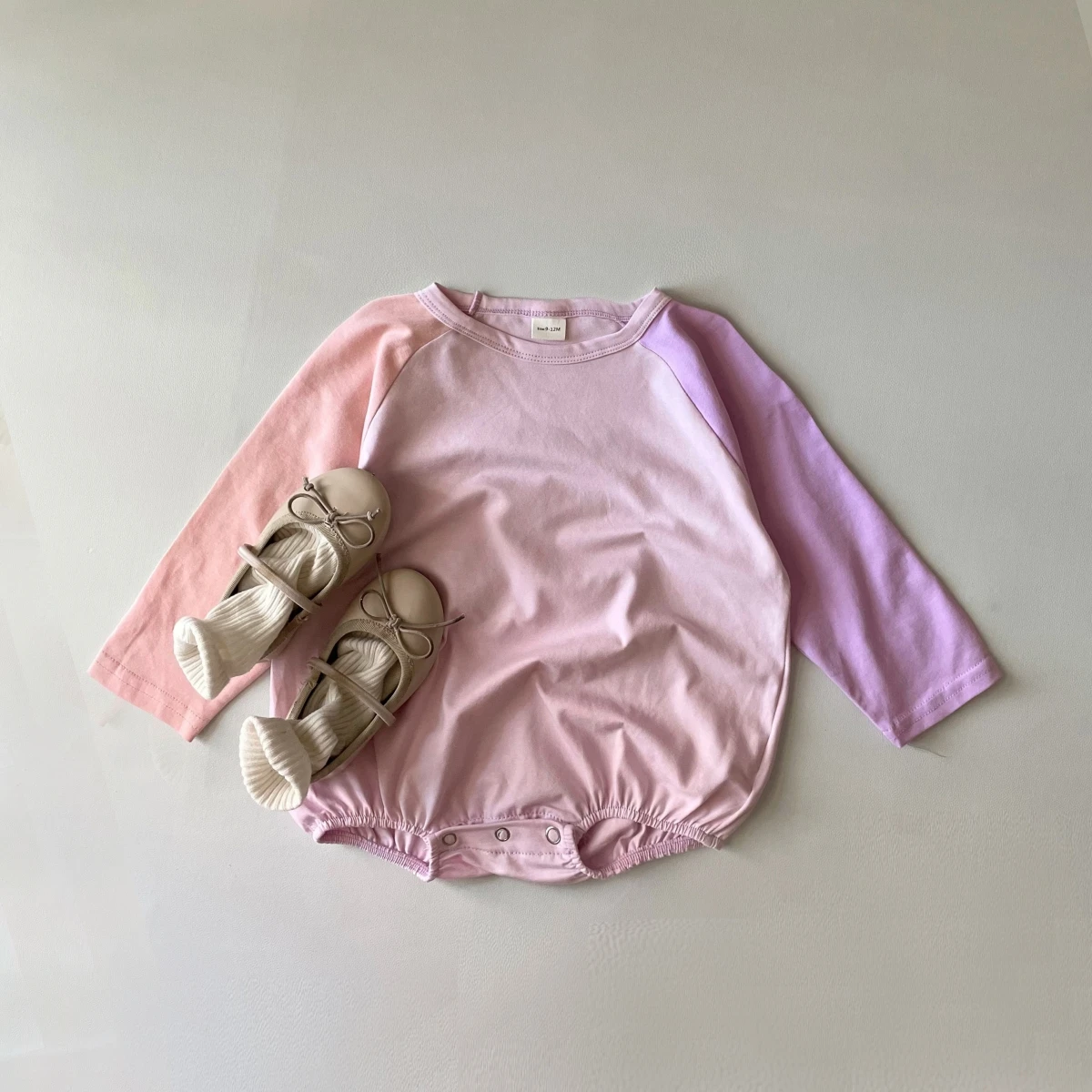Splicing Colors Full Sleeve Unisex Baby Girl Clothes Bodysuit Newborn Baby Boy Clothes O-Neck Spring and Autumn
Splicing Colors Full Sleeve Unisex Baby Girl Clothes Bodysuit Newborn Baby Boy Clothes O-Neck Spring and Autumn