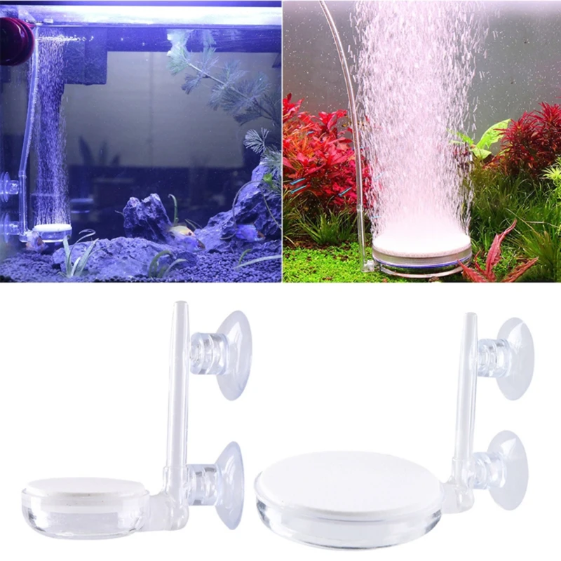 Quiet Tiny Bubbles Oxygen Diffuser Fish Tank Aerator Atomizer Aquarium Air Stone Round Ponds High Dissolved With 2 Suction Cup
Quiet Tiny Bubbles Oxygen Diffuser Fish Tank Aerator Atomizer Aquarium Air Stone Round Ponds High Dissolved With 2 Suction Cup