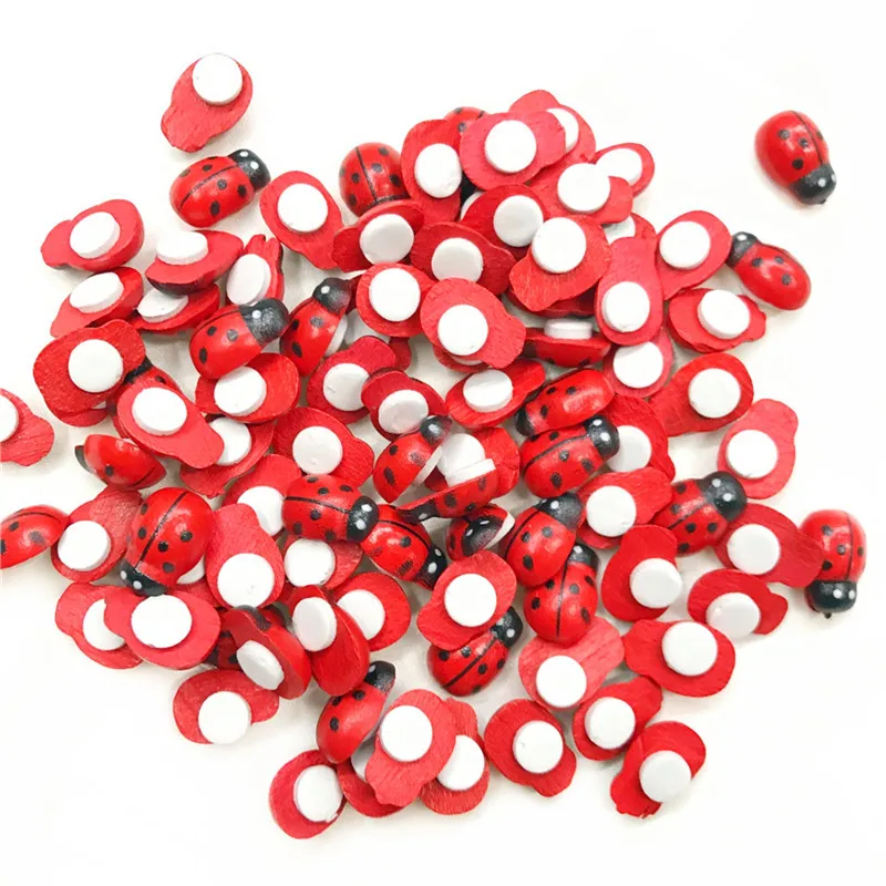 50PCS 13MM Red Wood Beetles Decoration Crafts Flatback Beads Cabochon Scrapbook DIY Embellishments Accessories Buttons
50PCS 13MM Red Wood Beetles Decoration Crafts Flatback Beads Cabochon Scrapbook DIY Embellishments Accessories Buttons