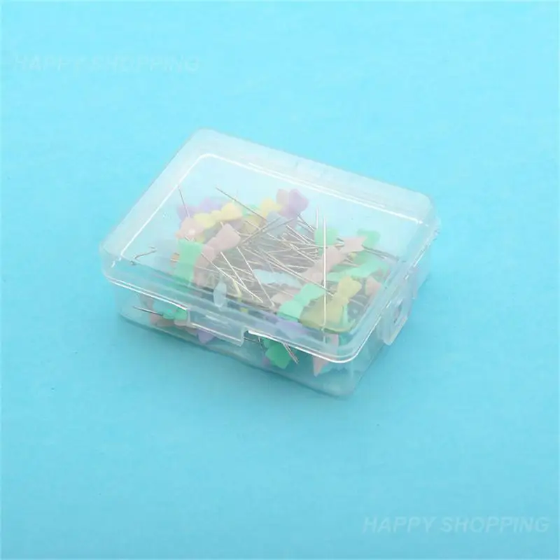 Dressmaking Pins 100/50 Pieces/box Sewing And Patching Button Multicolor Cross-stitch Locating Pins Embroidery Patchwork Pins
Dressmaking Pins 100/50 Pieces/box Sewing And Patching Button Multicolor Cross-stitch Locating Pins Embroidery Patchwork Pins