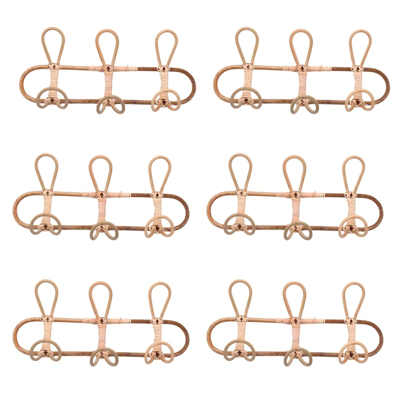 6X Rattan Wall Hooks Kids Garments Organizer Rack Clothes Hat Hanging Hook Rattan Hanger Kids Room Decor Hanger
6X Rattan Wall Hooks Kids Garments Organizer Rack Clothes Hat Hanging Hook Rattan Hanger Kids Room Decor Hanger