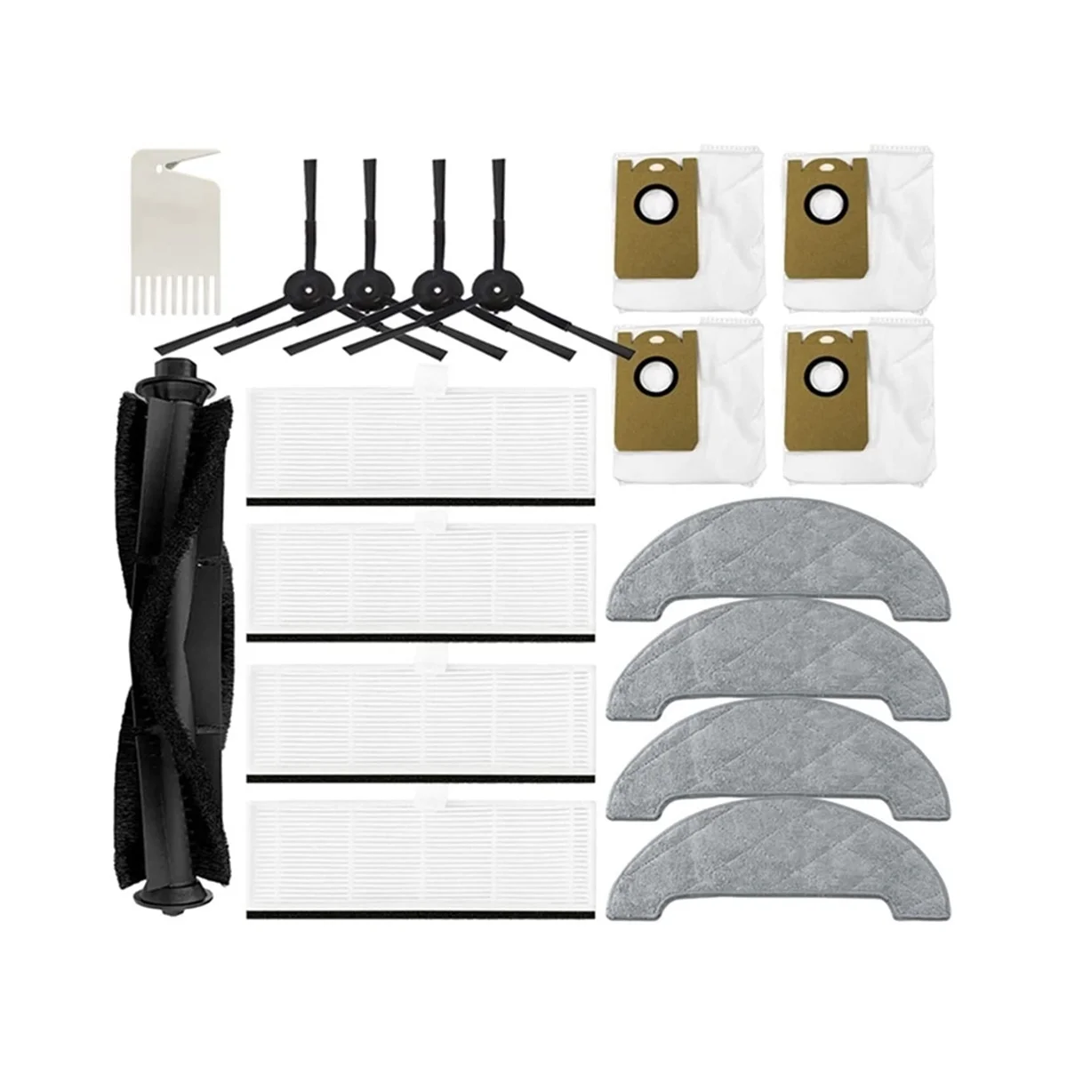 Main Brush Side Brush Hepa Filter Mop Dust Bag for N2 Robot Vacuum Cleaner Accessories
Main Brush Side Brush Hepa Filter Mop Dust Bag for N2 Robot Vacuum Cleaner Accessories