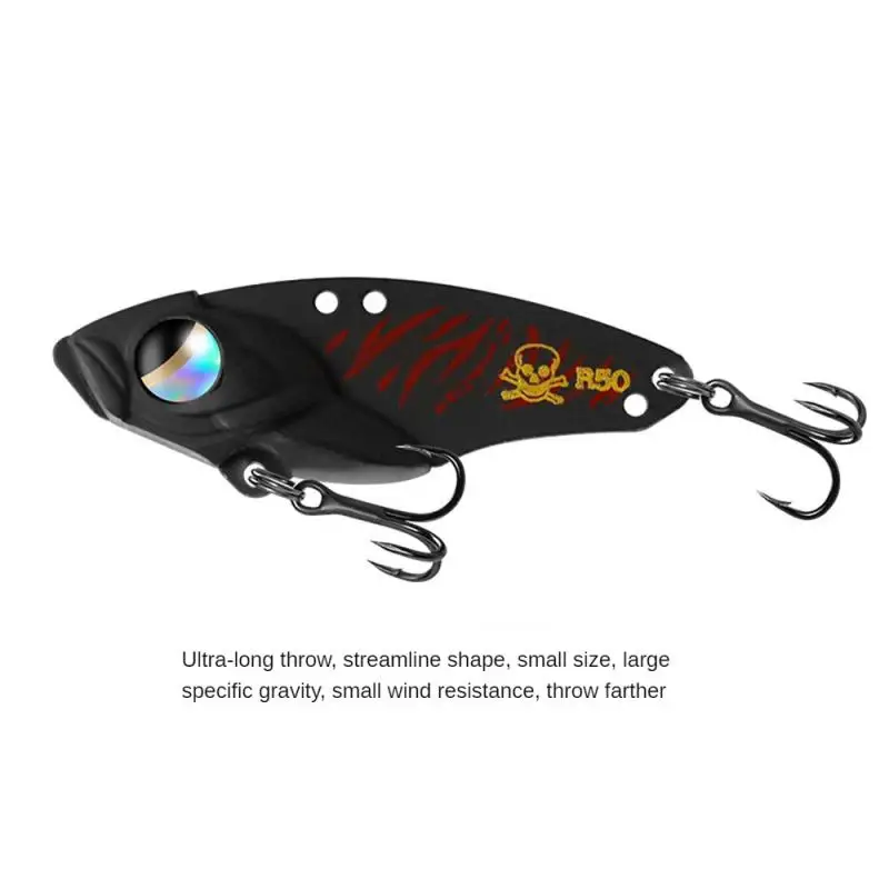 Metal Luya Bait Wobber Bionic Hard Bait Lures Fishing Bait Vibration Three Hooks Vib
Metal Luya Bait Wobber Bionic Hard Bait Lures Fishing Bait Vibration Three Hooks Vib