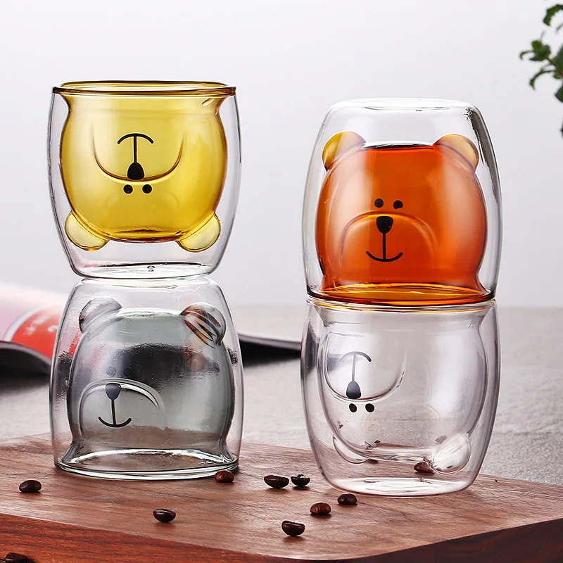 Ins Style Cute Cartoon Little Panda Claw Double-layer Glass Cup Household Milk Coffee High-value Creative Gift Drinking Glasses
Ins Style Cute Cartoon Little Panda Claw Double-layer Glass Cup Household Milk Coffee High-value Creative Gift Drinking Glasses