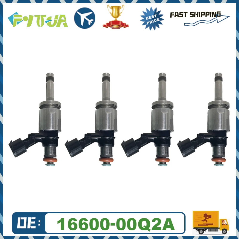 4 шт., топливная форсунка 16600-00Q2A для Renault Nissan JUKE QASHQAI HRA2DDT 1,2 16600-4350R 1660000Q2A 166004350R 
4 шт., топливная форсунка 16600-00Q2A для Renault Nissan JUKE QASHQAI HRA2DDT 1,2 16600-4350R 1660000Q2A 166004350R