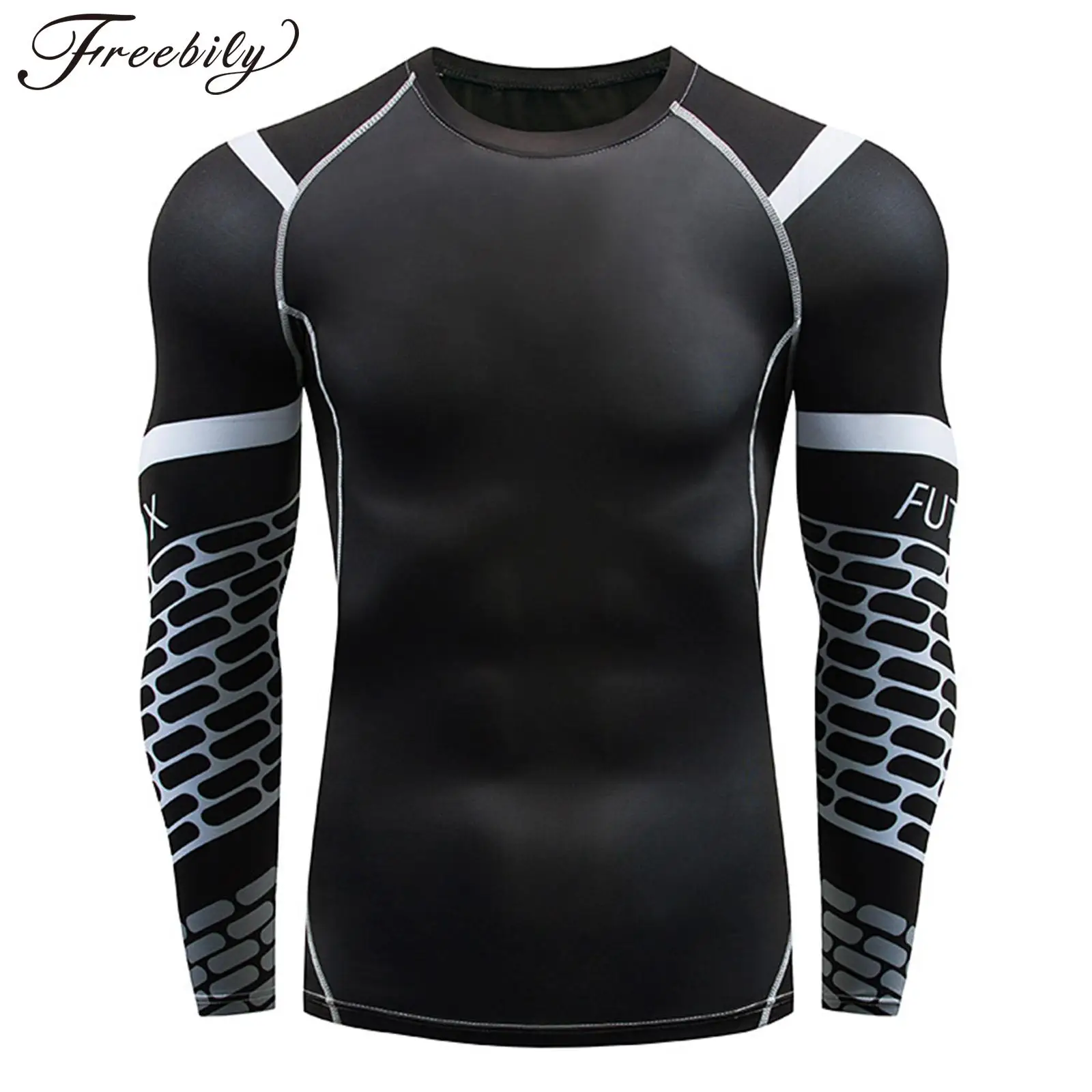 Мужские быстросохнущие цветные топы в стиле пэчворк с принтом, топы с длинным рукавом, впитывающие влагу, товары для фитнеса и тренировок
Мужские быстросохнущие цветные топы в стиле пэчворк с принтом, топы с длинным рукавом, впитывающие влагу, товары для фитнеса и тренировок