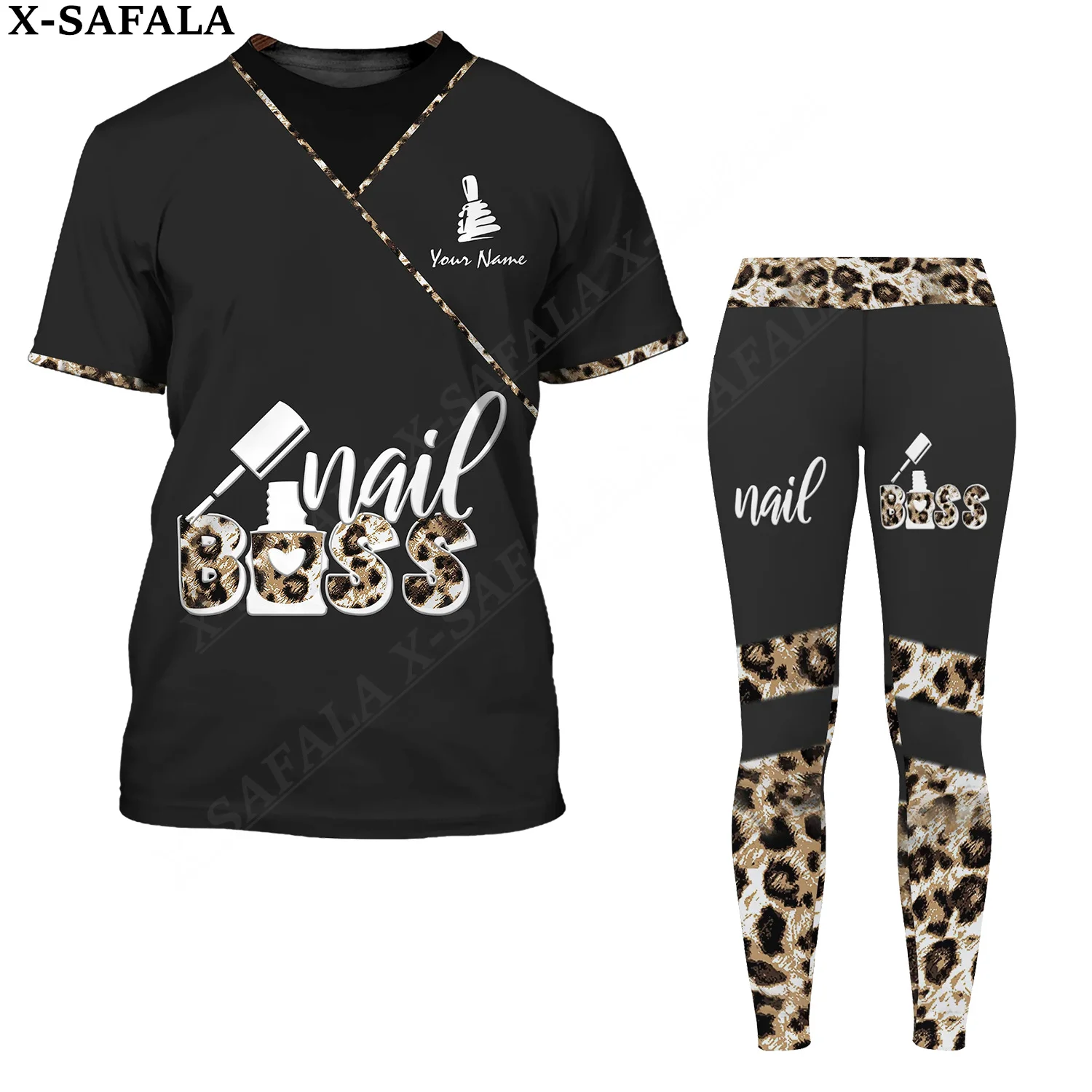 Girly Style Nails Manicurist Tshirt Leggings Women Set 3D Printed High Quality T-shirt Summer Round Neck Female Casual Top-7
Girly Style Nails Manicurist Tshirt Leggings Women Set 3D Printed High Quality T-shirt Summer Round Neck Female Casual Top-7