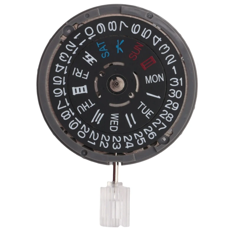 Movement NH36 Crown At 3.8 O'Clock Mechanical Watch Replacement Movt for Diver's MOD Sub 24 Jewels Black Date,White Font
Movement NH36 Crown At 3.8 O'Clock Mechanical Watch Replacement Movt for Diver's MOD Sub 24 Jewels Black Date,White Font
