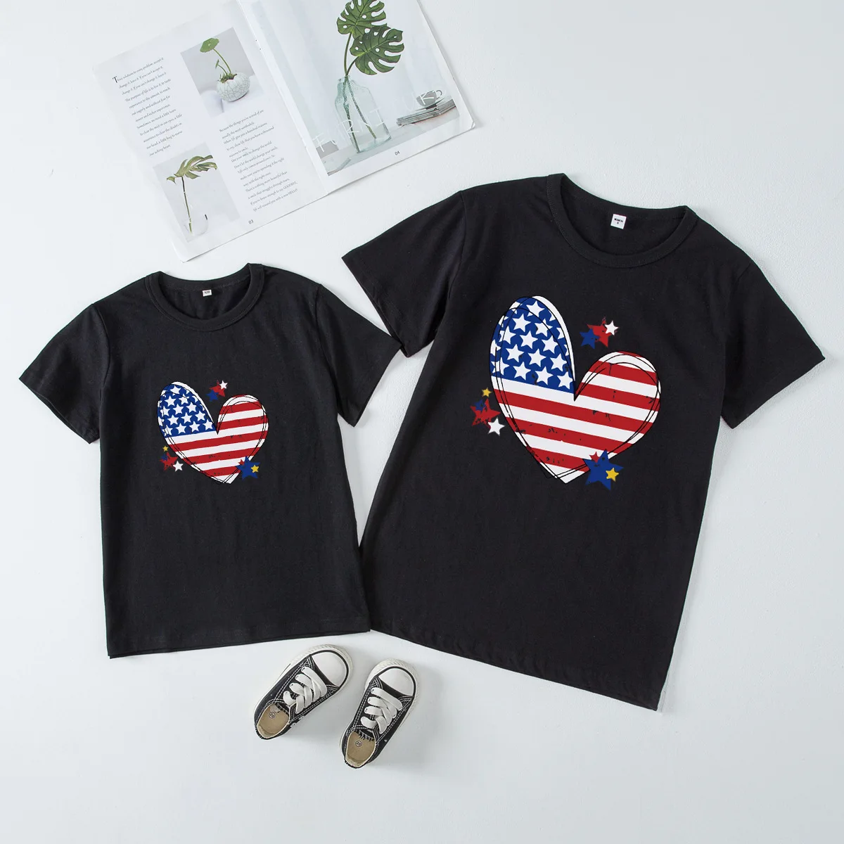 4th of July Tshirts Family Matching Clothes Family Look Mother and Daughter Tops Amercian Father Mother Kids Outfit
4th of July Tshirts Family Matching Clothes Family Look Mother and Daughter Tops Amercian Father Mother Kids Outfit